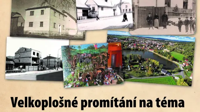 Promítání historických fotografií - Váňovská ulice – Jiné, Třešť